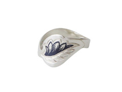 Серебряное кольцо «Флора» 